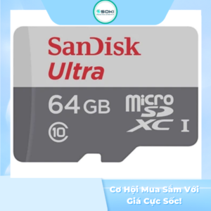 Thẻ nhớ 64GB Sandisk giá rẻ