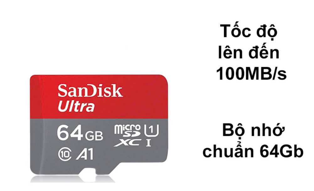 Thẻ nhớ 64GB Sandisk