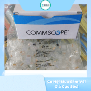 Hạt mạng Cat6 RJ45 Commscope